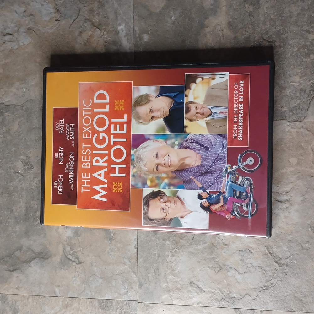 The Best Exotic Marigold Hotel DVD